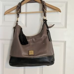 Dooney and Bourke two toned leather bag